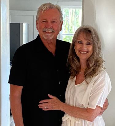 Darla Sturtevant with her husband Robert Sturtevant.